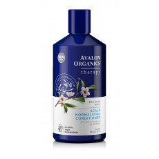 Avalon Organics Therapeutic Conditioner: Нормализующий кондиционер для волос с маслом чайного дерева и мяты (Scalp Normalizing Therapy Tea Tree Mint Conditioner), 397г
