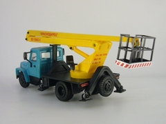 GAZ-3307 VS-18 Lift blue-yellow Kompanion 1:43