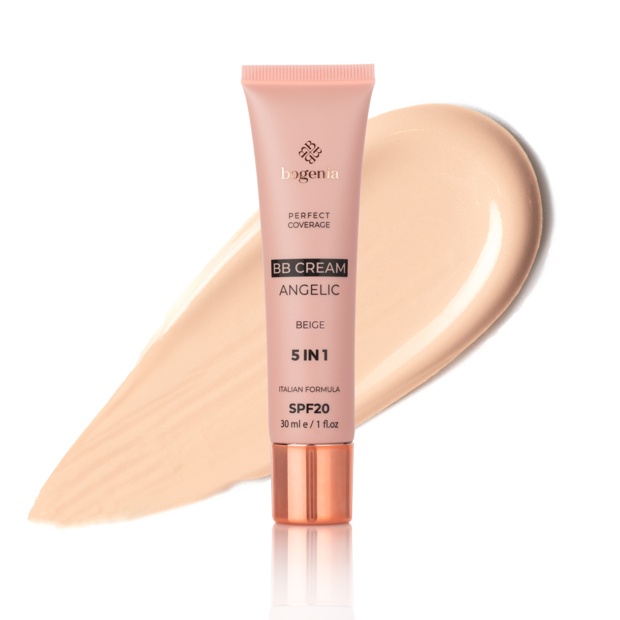 Bogenia BG604 Тональный ВВ крем для лица "ВВ Cream" тон 003 beige 30мл