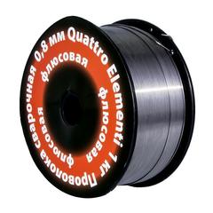 Проволока сварочная QUATTRO ELEMENTI флюсовая, 0,8 мм, масса 1кг (790-380)