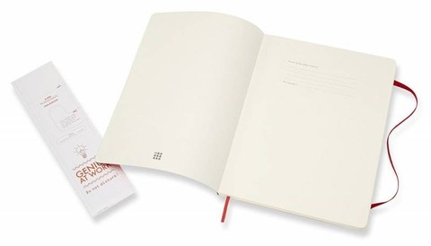 Блокнот Moleskine Classic Soft, цвет красный, пунктир