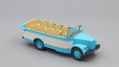 PAZ-672 TsARM Resort Bus blue 1:43 DeAgostini Auto Legends USSR Special issue #4