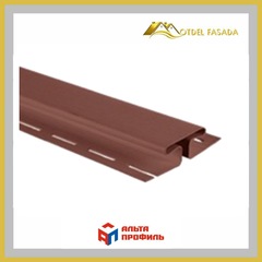 Планка соединительная Альта Профиль Blockhouse Т-18 Красно-коричневый 3м