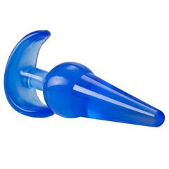 Синяя анальная пробка в форме якоря Large Anal Plug - 12,2 см. - 