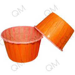 Форма бумажная "Маффин" 50*40 мм (оранжевый) 65гр