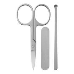 Набор Xiaomi Mijia Nail Clipper Five Piece Set MJZJD002QW, белый/серебристый, 5 предметов