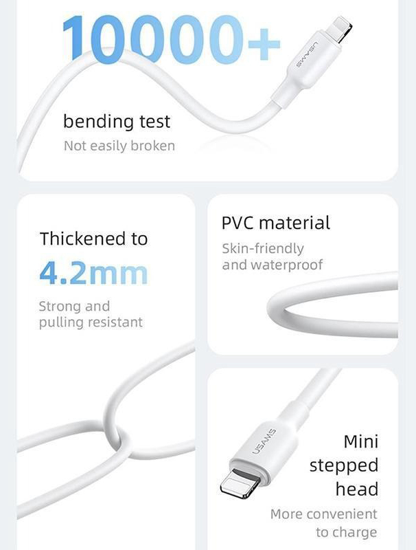 Cable USB C a Lightning PD20W