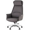 Кресло руководителя Viking серое