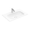 Villeroy&Boch 416484R1 Раковина, Villeroy&Boch, Finion, ширина, мм-800, глубина, мм-500, отверстия для смесителя-одно, декор-без декора, грязеотталкивающее покрытие-CeramicPlus, цвет-альпийский белый