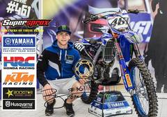 звезда ведомая Yamaha Supersprox Stealth Биметалл.