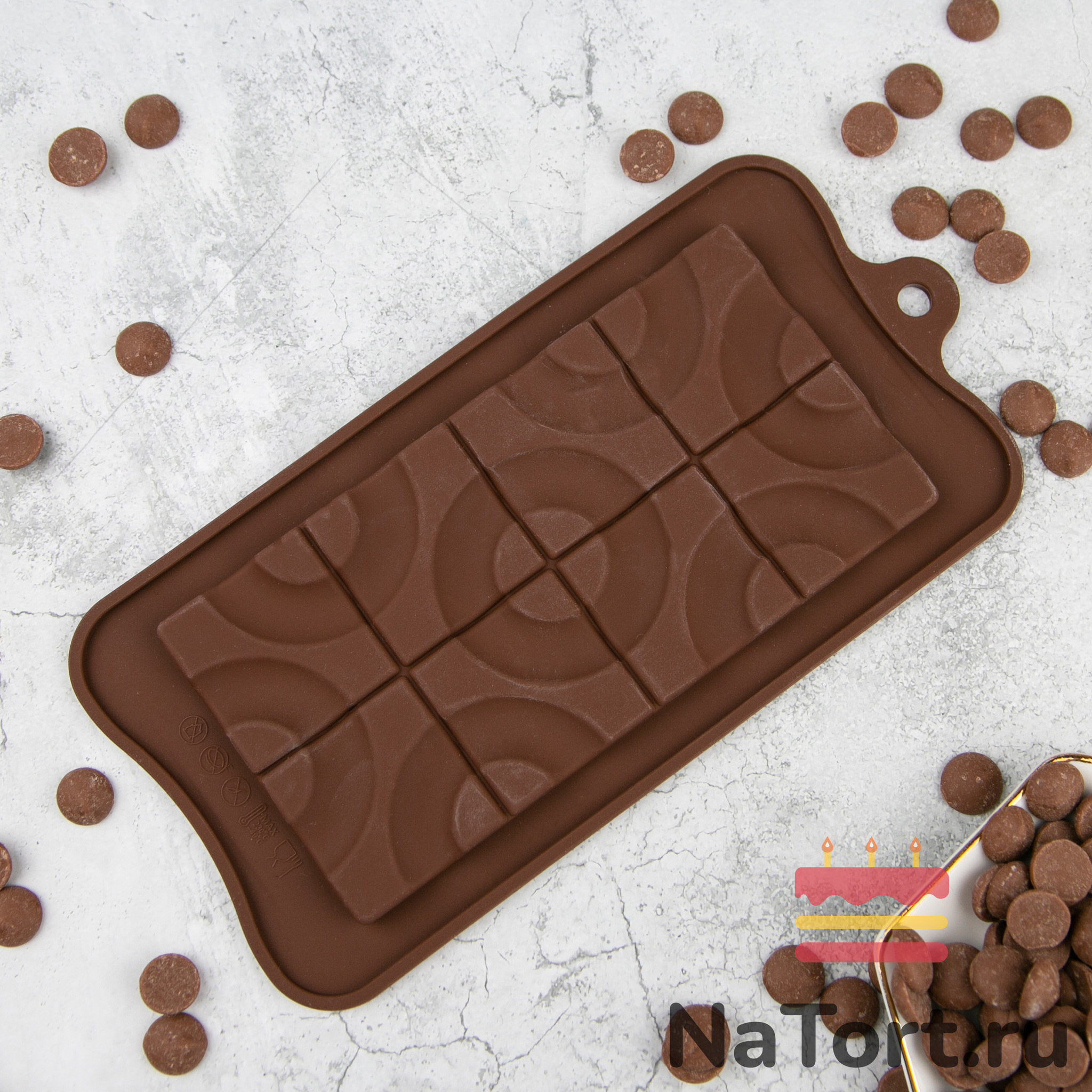 Пластиковые формы для шоколада Полусферы купить — CakeShop