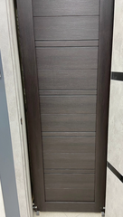 Межкомнатная дверь Порта-28 Wenge Melinga стекло Magic Fog, elporta (Браво)