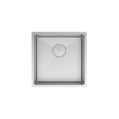 Lemark 9937121 OLANGA 440 Мойка кухонная из нерж.стали цвет:сталь в комплекте крепеж, арматура сливная с прямоуг.переливом, сифон фото