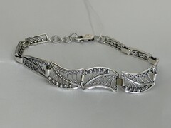 Каскад (браслет из серебра)