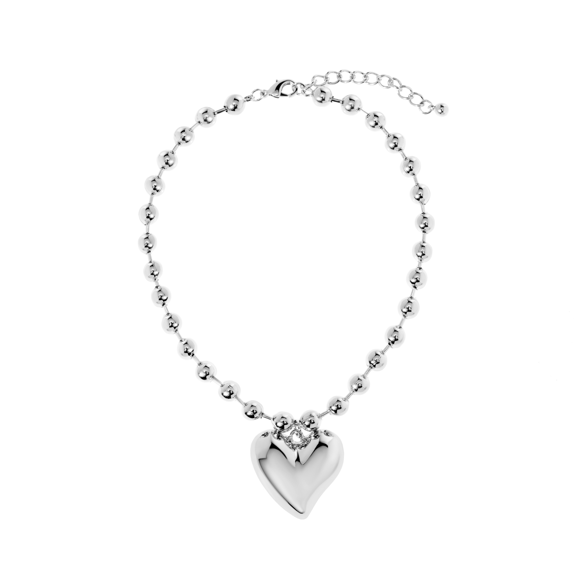 

Колье Hefty Heart Necklace – Silver