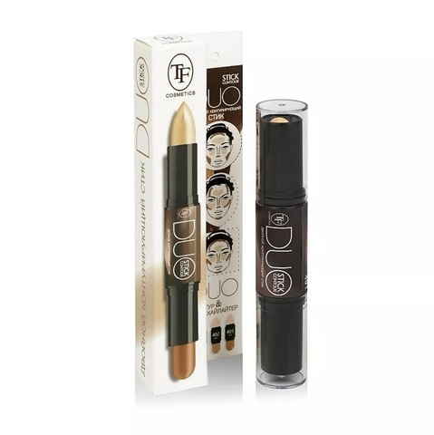 TF Карандаш-стик Двойной Контурирующий DUO CONTOUR STIСK sculpt&highlight тон 401 универсал.