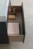Aquanet 312875 Тумба с раковиной Aquanet Бруклин 60 цв. антрацит матовый (312875)