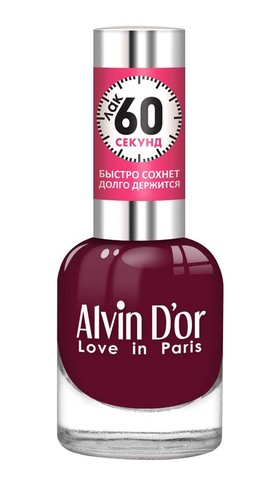 Alvin D`or Лак для ногтей 60 Секунд   тон 5517  15мл