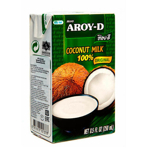 Кокосовое молоко AROY-D 250 мл