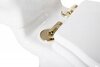 BelBagno BB115SCM-ORO Сиденье МДФ, Soft close металлическое крепление, петли Золото