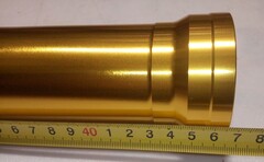 Внешний стакан пера вилки для Kawasaki ZX-14R 2006-2011 г.в., золотой