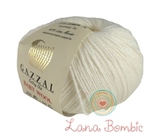 Пряжа Gazzal Baby Wool 801 белый