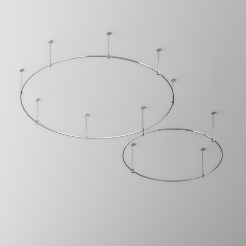 Шинопровод круглый из полукругов 1800мм Maytoni FLARITY TRX154-2SR-D1800-PT