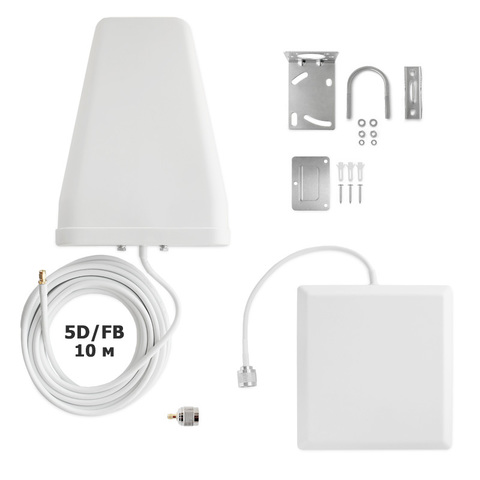 Комплект усиления сотовой связи VEGATEL VT-1800-kit (дом, LED)
