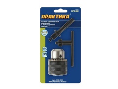 Патрон ключевой с адаптером SDS+ ПРАКТИКА 13 мм, 1/2