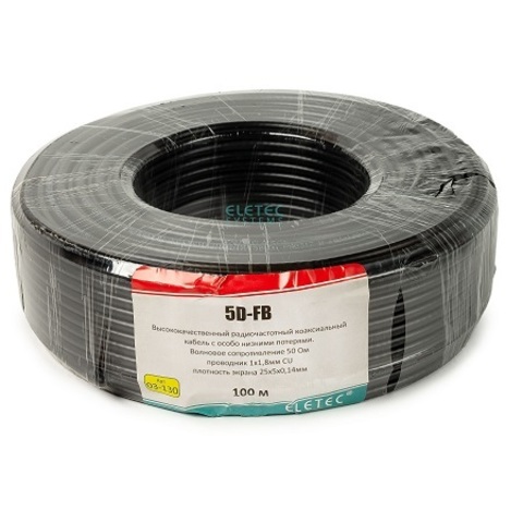ВЧ кабель ELETEC 5D-FB CCA PVC