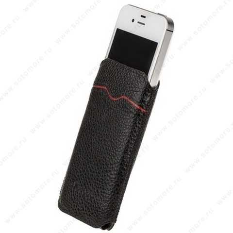 Чехол-пенал кармашек Yoobao для iPhone 4S/ 4 - Yoobao Beauty Leather Case Black