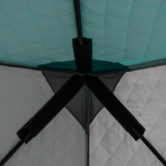 Зимняя палатка Куб Premier Комфорт трехслойная 1,8х1,8 (PR-ISCC-180BG)