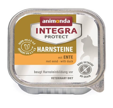Купить Animonda Integra Protect Cat (ламистер) Harnsteine (URINARY) with Duck для кошек