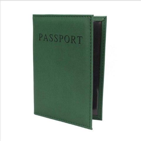 Passport üzlüyü \ обложка для паспорта \ passport holder dark green