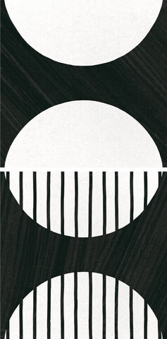 Equipe Caprice Deco Moonline B&W 20x20