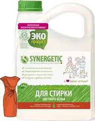 SYNERGETIC для стирки цветного белья 2,75л