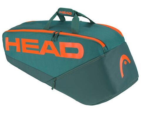 Чехол для теннисных ракеток Head Pro Racquet Bag M - dark cyan/fluo orange