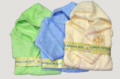 Халатик банный (зеленый)