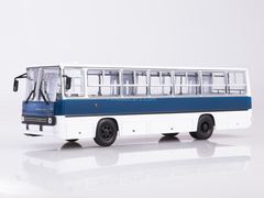 Ikarus-260 white-blue Soviet Bus (SOVA) 1:43