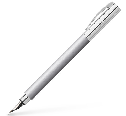 Перьевая ручка Faber-Castell Ambition Brushed Metal перо EF