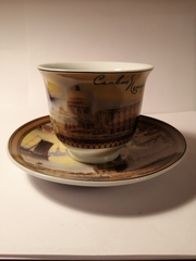 Чайная пара с видами Петербурга