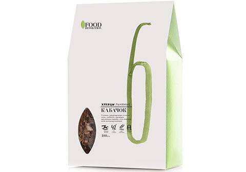 Хлебцы льняные с кабачком, 70г