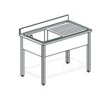 фото 1 ВАННА МОЕЧНАЯ APACH CHEF LINE LS106-54RWSH на profcook.ru