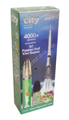 City Rocket Киви Маракуйя Гуава 4000 затяжек