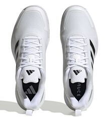 Теннисные кроссовки Adidas Defiant Speed - footwear white/core black/matte silver