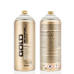 Краска Montana GOLD Белый Флюр - 400мл