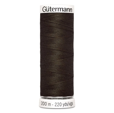 Нить Sew-All 200 м, Gutermann, 021 серо-коричневый