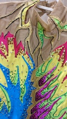 Купальник для художественной гимнастики б/у р.34