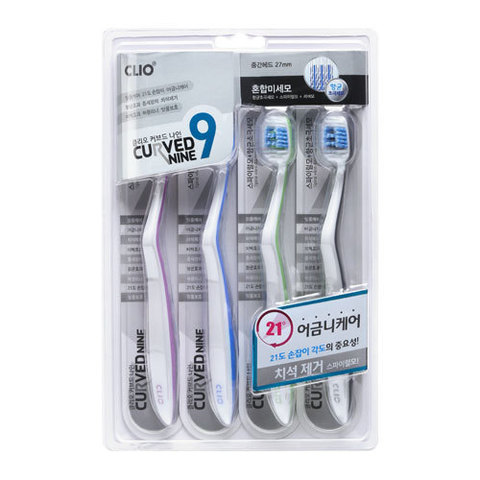 Curved nine Toothbrush 4