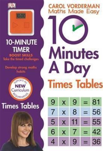 10 Minutes A Day Times Tables, Ages 9-11 (Key Stage 2)